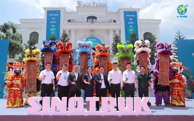 Lễ ra mắt xe tải SINOTRUK ghi dấu thành công