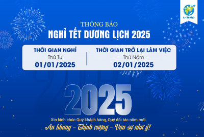 VIMID thông báo lịch Nghỉ Tết Dương lịch năm 2025