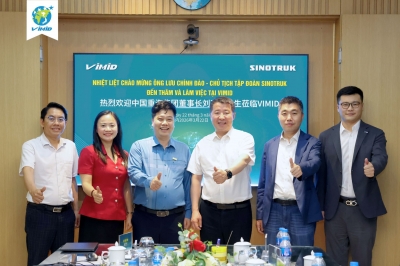 Chủ tịch Tập đoàn SINOTRUK thăm và làm việc tại VIMID: Củng cố vị trí đối tác chiến lược, mở ra giai đoạn hợp tác bứt phá.