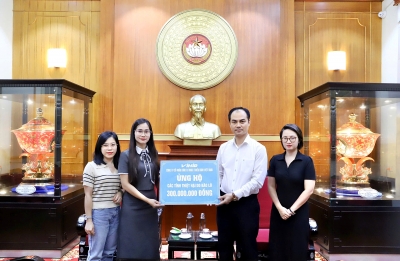 VIMID CHUNG TAY HỖ TRỢ ĐỒNG BÀO BỊ THIỆT HẠI DO BÃO LŨ