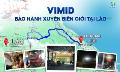 VIMID bảo hành xuyên biên giới tại Lào: Khẳng định cam kết đồng hành cùng khách hàng