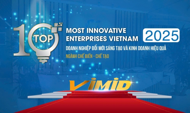 VIMID lọt Top 10 Doanh nghiệp Đổi mới sáng tạo và Kinh doanh hiệu quả 2025