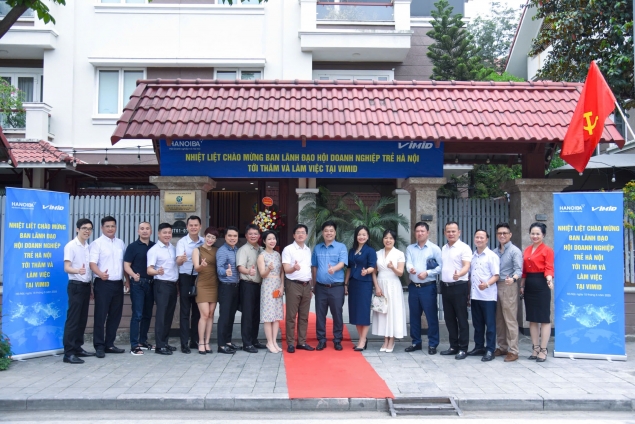 Hội Doanh nghiệp Trẻ Hà Nội đến thăm và làm việc tại VIMID: Mở rộng kết nối – Thúc đẩy hợp tác bền vững