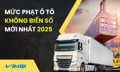 Mức phạt xe ô tô không biển số 2025 theo nghị định 168