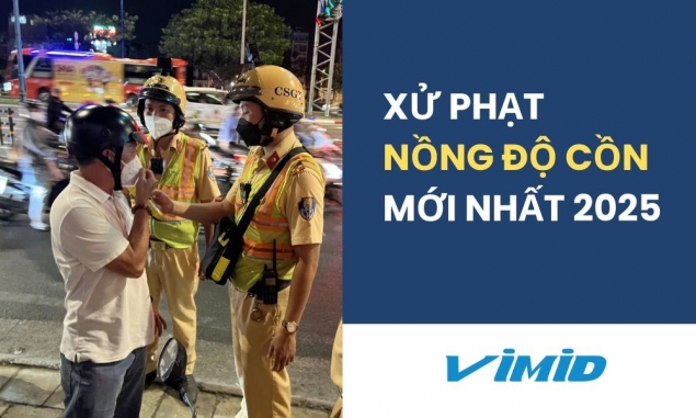 Xử Phạt Nồng Độ Cồn 2025: Mức Phạt Nghị Định 168 