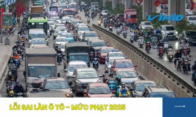 Lỗi Sai Làn Ô Tô – Những Điều Cần Biết và Mức Phạt Mới Nhất 2025 