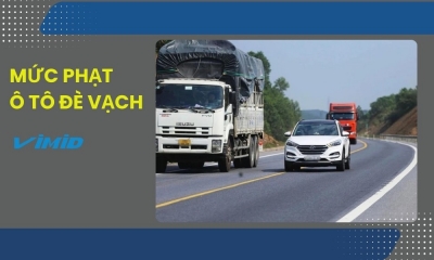 Lỗi Lấn Làn Đè Vạch Ô Tô: Mức Phạt 2025 Theo Nghị Định 168/2024/NĐ-CP
