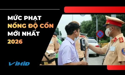 Mức Xử Phạt Nồng Độ Cồn 2026: Mức Phạt Theo Nghị Định 168 