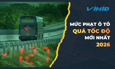 Chạy quá tốc độ ô tô bị phạt bao nhiêu? Mức phạt tốc độ ô tô mới nhất 2026