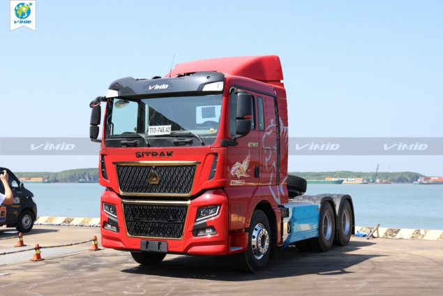 XE ĐẦU KÉO ĐIỆN SITRAK G7X EV CẦU LÁP