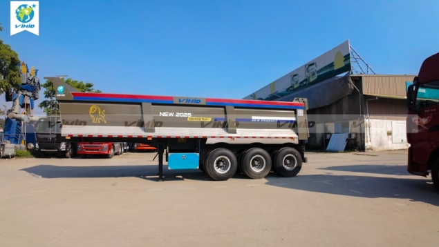 SƠ MI RƠ MOÓC BEN FUSHI THÙNG ĐÚC 8700