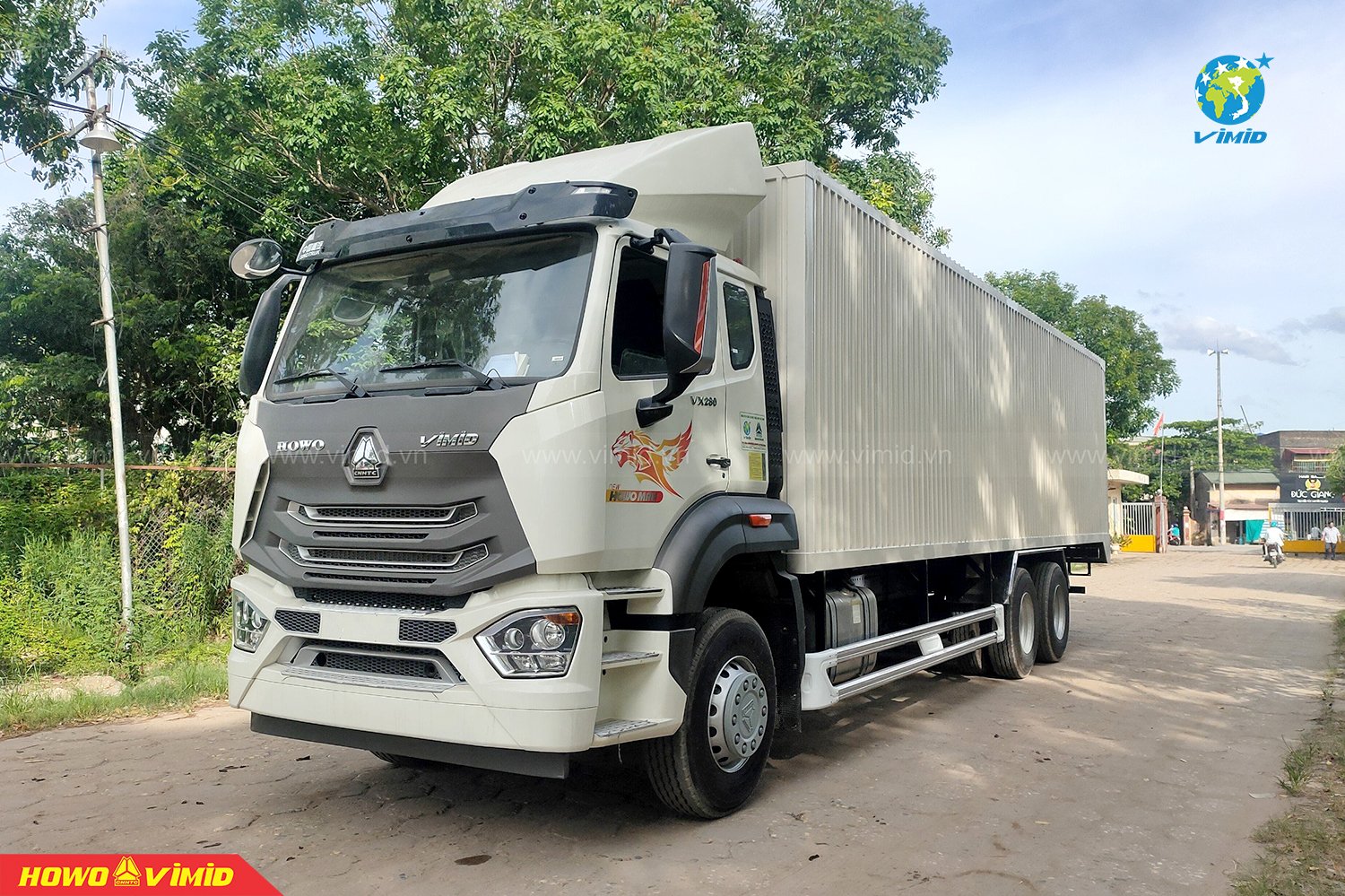 Xe tải VX 6x2 thùng công 3CH 9M8