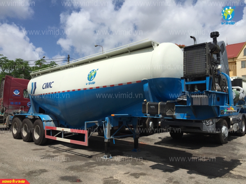 Moóc Xi Téc Chở Xi Măng Rời