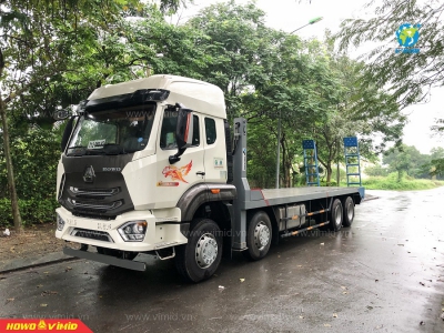 Xe chở xe máy chuyên dùng 8x4 HOWO MAN VX350