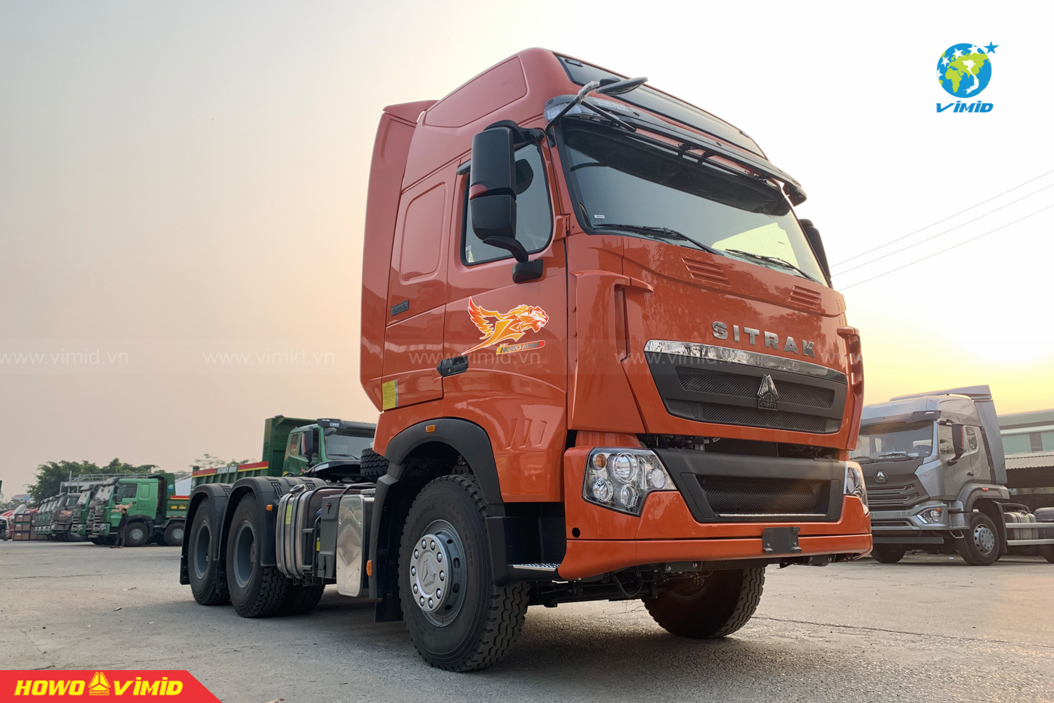 Xe Đầu Kéo T7H 440 Cầu Dầu Xe Đầu Kéo T7H 440 Cầu Dầu
