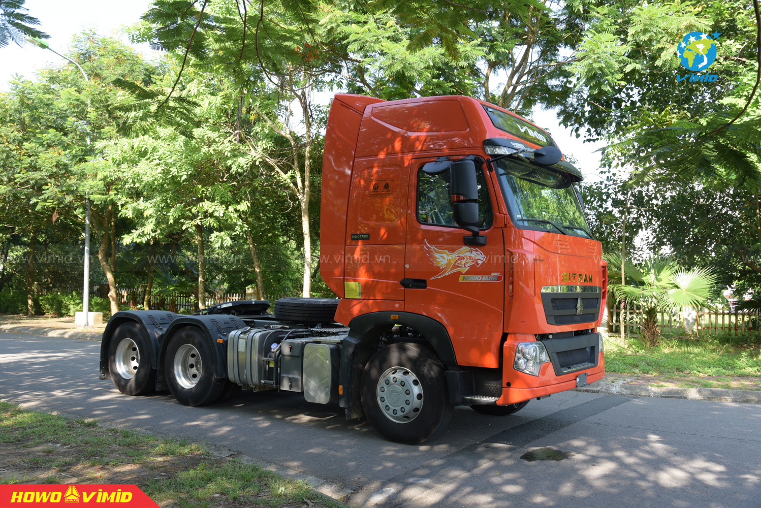 Xe Đầu Kéo T7H 440 Cầu Láp