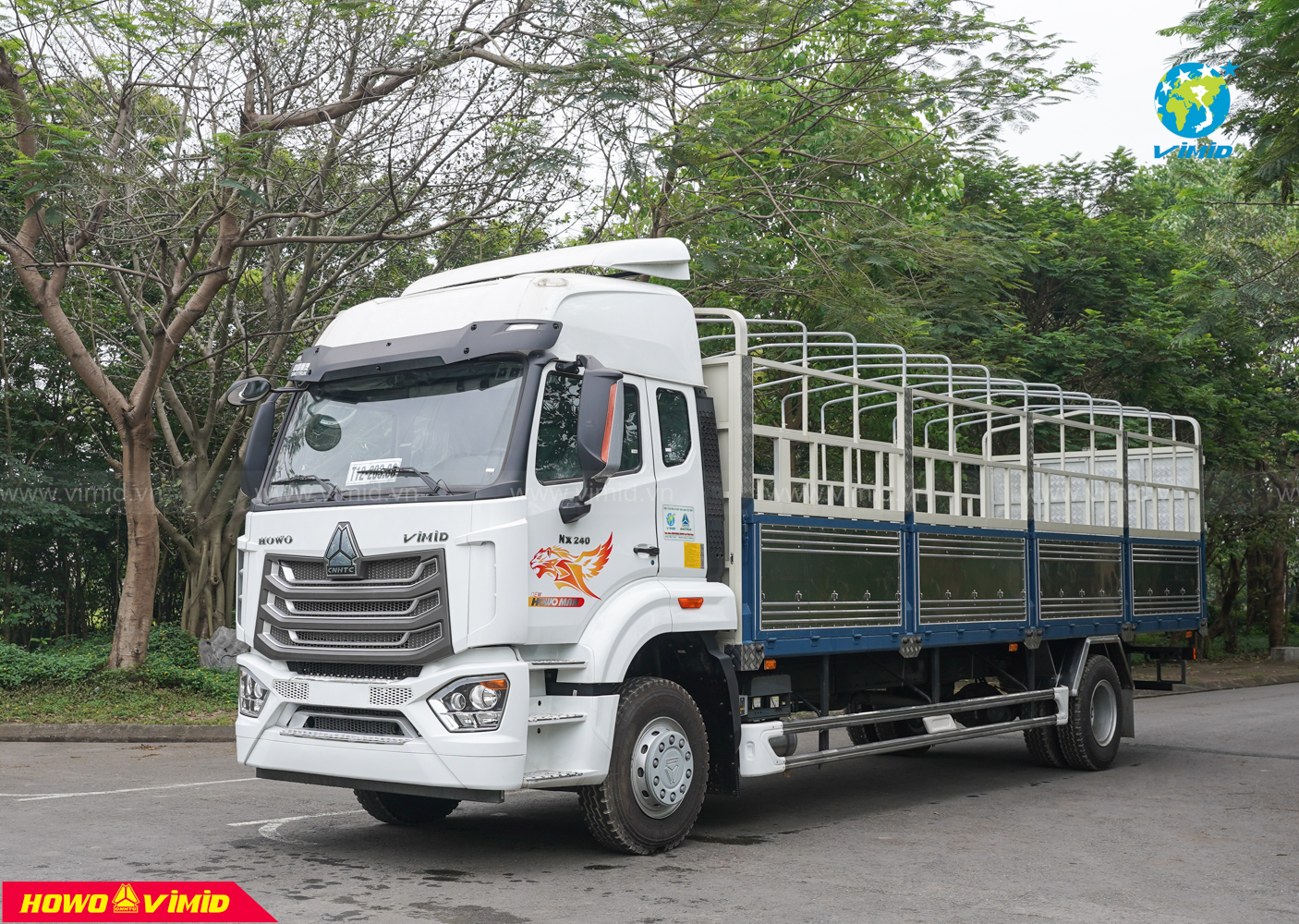 Xe Tải NX 4X2 Mui Bạt 8M5 Xe Tải NX 4X2 Mui Bạt 8M5