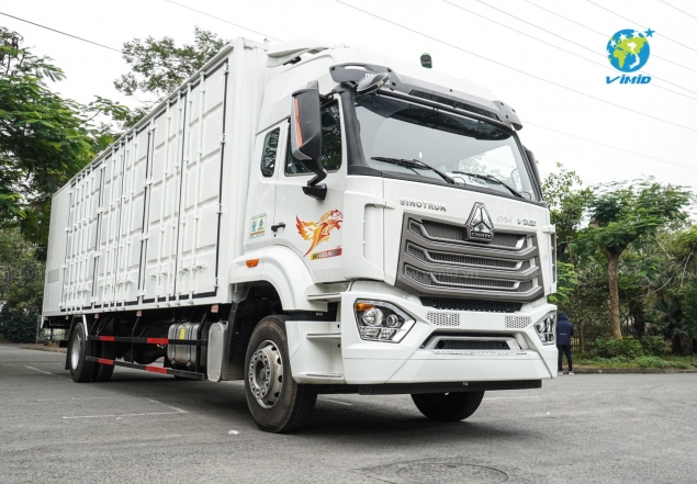 Xe Tải Thùng NX 4x2 Thùng Công Pallet 3 Cửa Hông 9m8