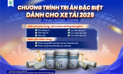 VIMID trân trọng thông báo “Chương trình tri ân đặc biệt dành cho xe tải 2025”  