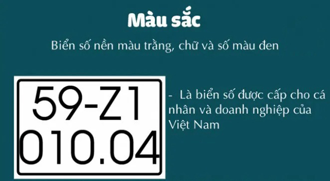 Biển số xe có dấu chấm để hỗ trợ cho nghiệp vụ công an