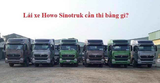 Dòng xe tải Howo Sinotruk được sử dụng khá phổ biến tại Việt Nam