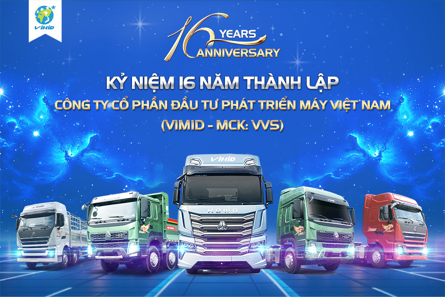 Chúc mừng kỷ niệm 16 năm thành lập công ty VIMID