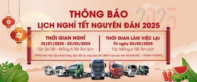 VIMID thông báo lịch nghỉ Tết Nguyên Đán Ất Tỵ 2025