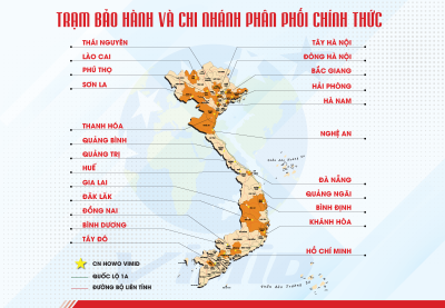 Mô hình tại các trạm dịch vụ