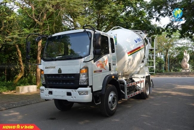 Các Dòng Xe Trộn Bê Tông Nổi Bật Mà VIMID Phân Phối