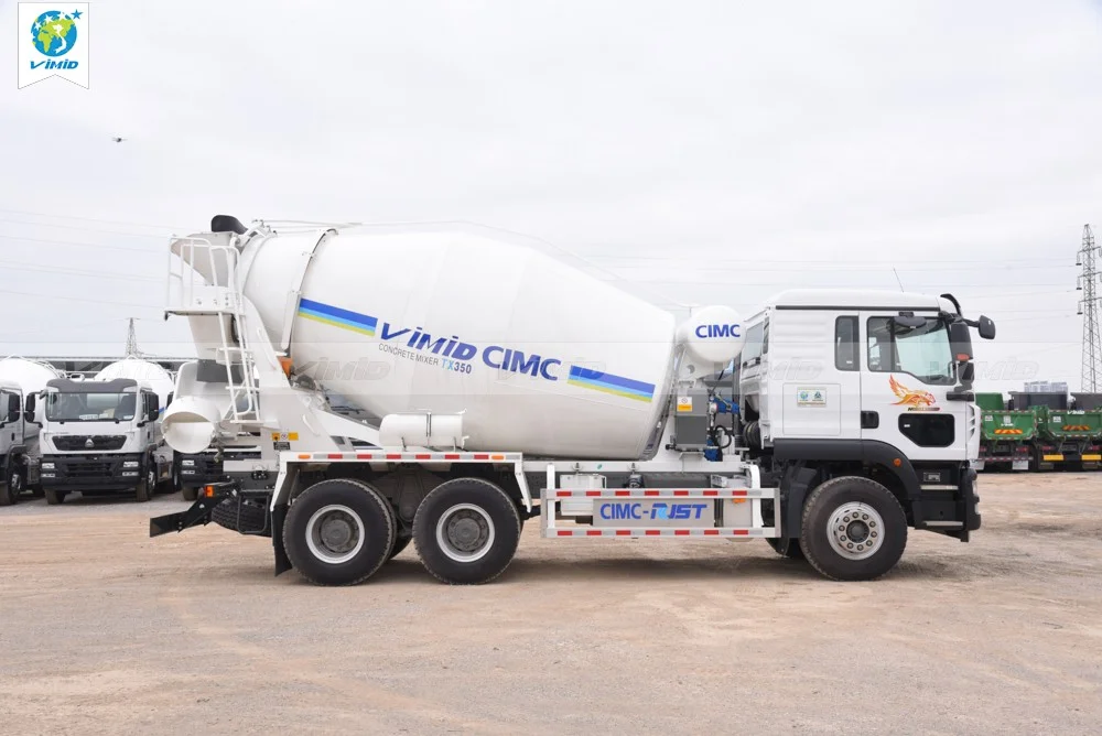 Xe trộn bê tông Howo TX350 6×4 10m³