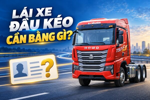 Lái Xe Đầu Kéo Cần Bằng Gì? Điều Kiện Để Học Lái Xe Đầu Kéo