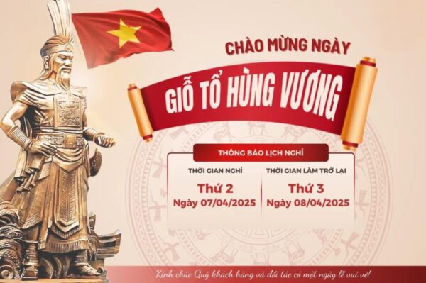 VIMID thông báo lịch nghỉ lễ giỗ tổ Hùng Vương