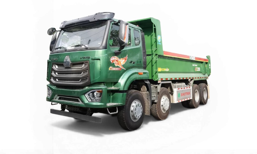 Xe Ben Howo NX350 8x4 Thùng Đúc