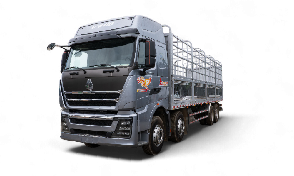 Howo TH7 8x4 Cargo Truck-Tarpaulin Frame 9.7M (Imported) 1 Howo TH7 8x4 Cargo Truck-Tarpaulin Frame 9.7M (Imported)