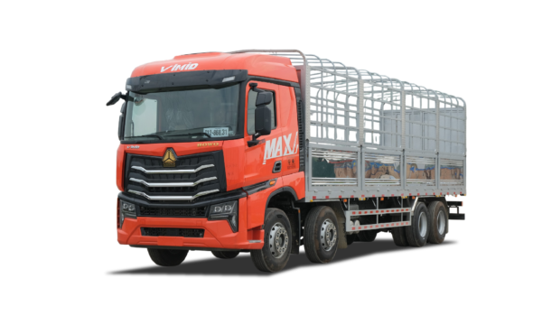 Xe tải Howo Max 350 8x4 khung mui nhập khẩu 9M7