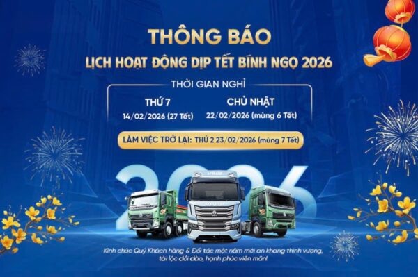 Thông báo lịch làm việc dịp Tết nguyên đán Bính Ngọ 2026