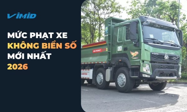 Mức phạt xe ô tô không biển số 2026 theo nghị định 168