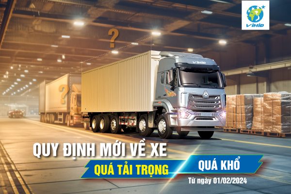 Quy định mới về xe quá tải trọng, xe quá khổ từ ngày 01/02/2025