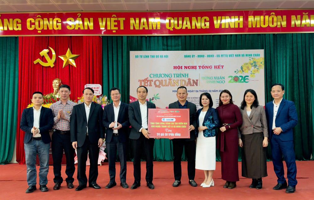 VIMID đồng hành cùng HANOIBA lan tỏa yêu thương qua các chương trình Xuân Nhân Ái - Xuân Tình Nguyện 2026