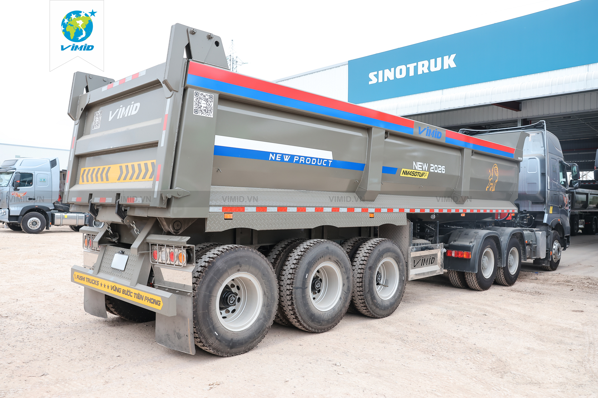 Xe SMRM ben FUSHI 12.00R20 8220Kg