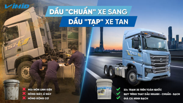 Xe Howo động cơ công nghệ MAN: Dùng sai dầu nhờn – cái giá đắt đỏ và nguy cơ bị từ chối bảo hành