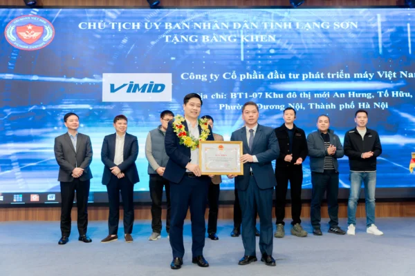 VIMID leads Top 10 enterprises commended by the Chairman of Lang Son People’s Committee for significant contributions to the state budget