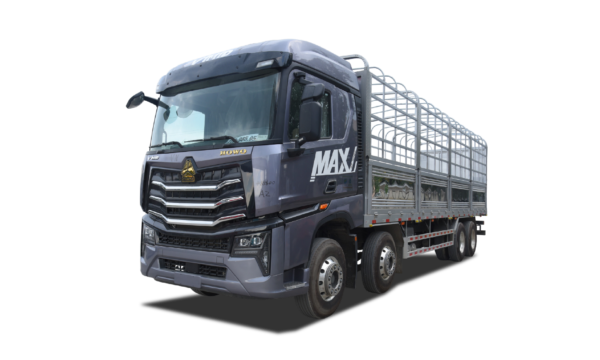 Xe tải Howo Max 400 8×4 khung mui nhập khẩu 9m7 2 Xe tải Howo Max 400 8×4 khung mui nhập khẩu 9m7