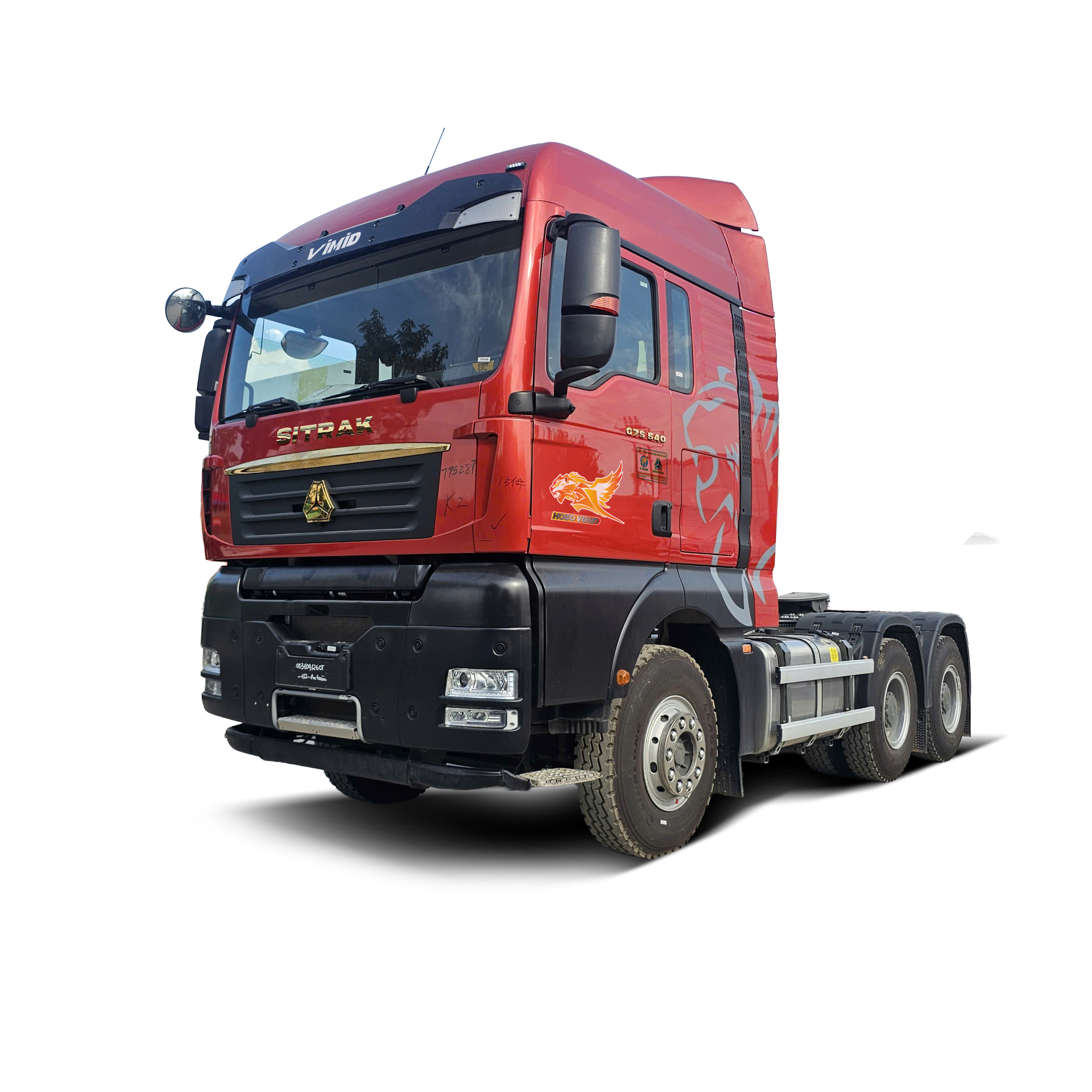 Xe đầu kéo SITRAK G7S 540 cầu dầu