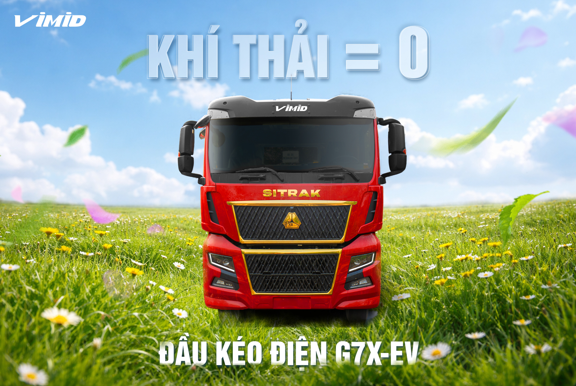 Từ toàn cầu đến Việt Nam: Xe tải điện đang tạo sinh giá trị bền vững mỗi ngày 2 xe tải điện vimid