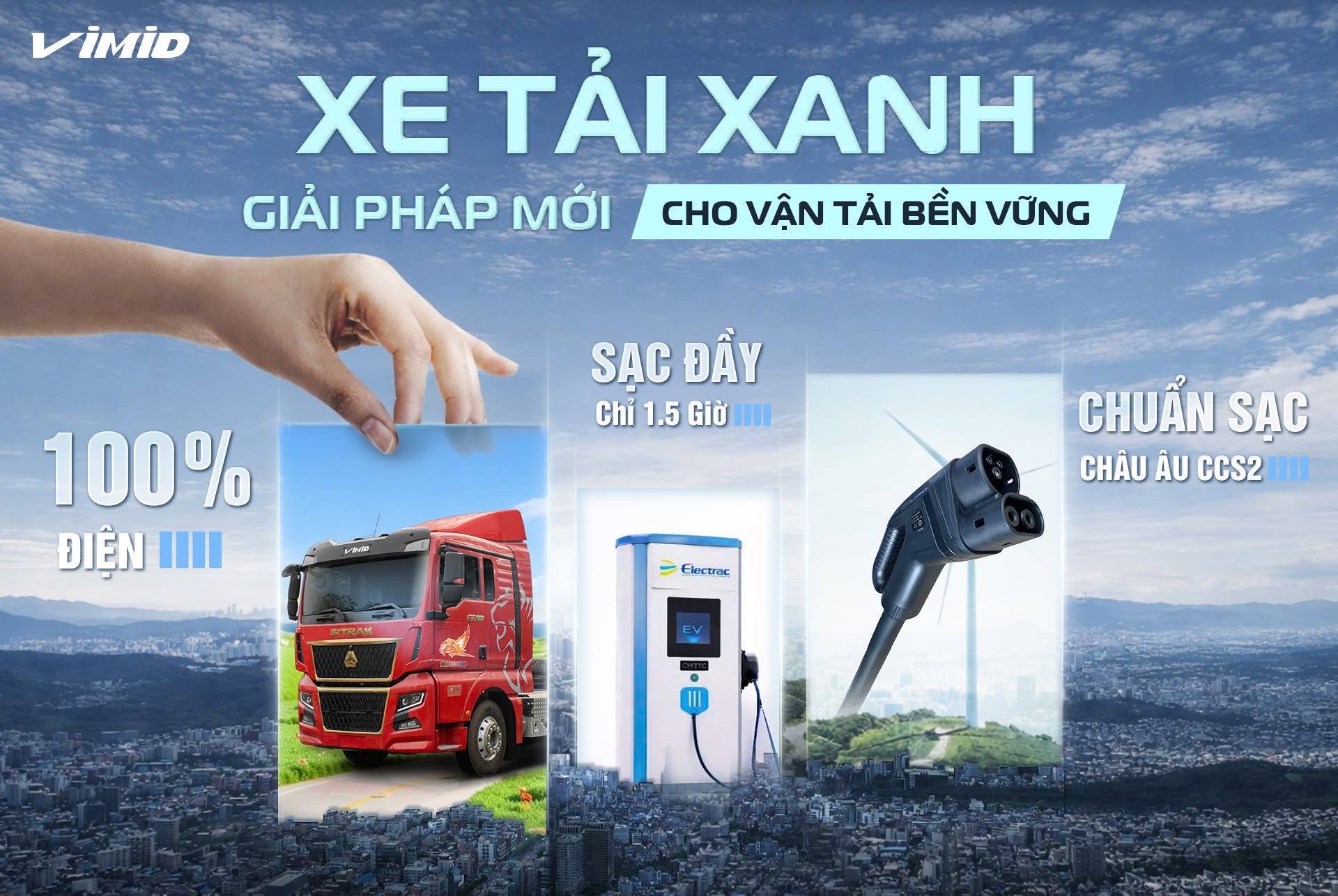 Khi ngành vận tải bước vào kỷ nguyên xanh: Xu hướng mới và những thay đổi trong bài toán đầu tư đội xe 2 xu hướng xe tải điện