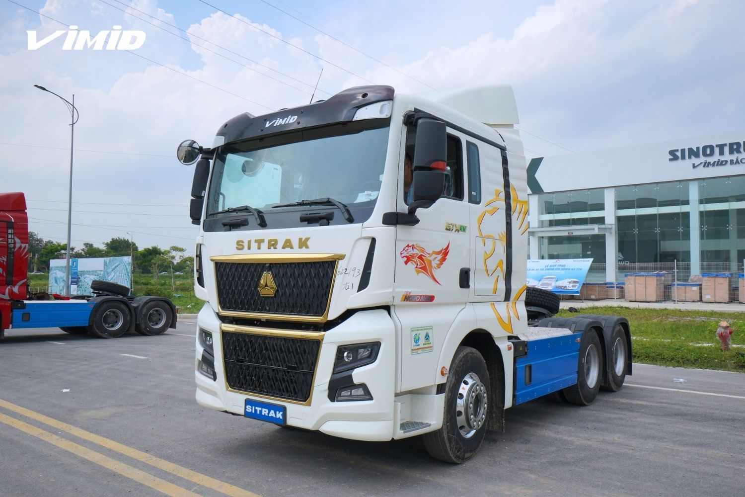 Từ toàn cầu đến Việt Nam: Xe tải điện đang tạo sinh giá trị bền vững mỗi ngày 3 xe đầu kéo điện g7x-ev vimid