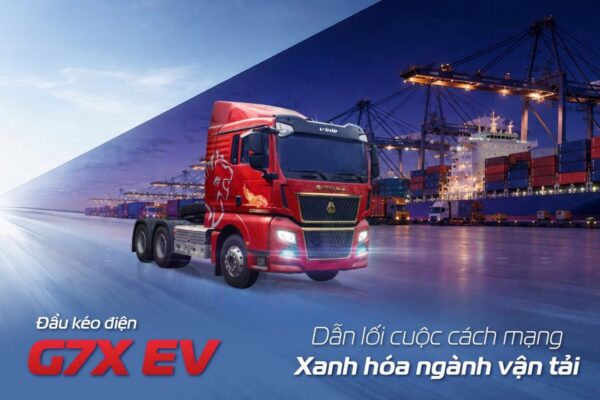 Giải pháp vận tải xanh cho logistics hiện đại với xe tải điện, xe năng lượng mới