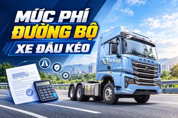 Phí Đường Bộ Xe Đầu Kéo 2026: Mức Phí, Cách Tính Và Lưu Ý