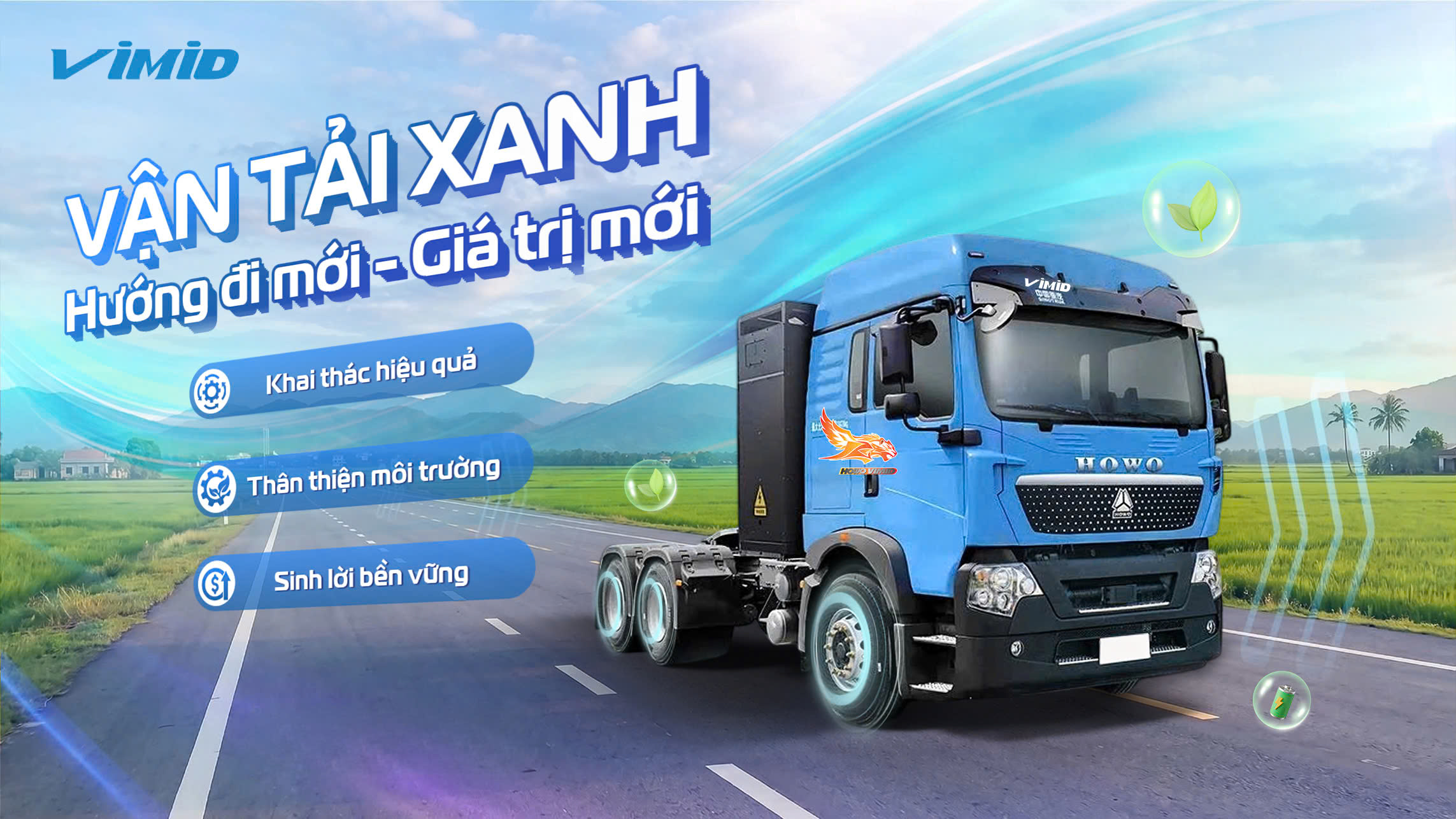 Từ toàn cầu đến Việt Nam: Xe tải điện đang tạo sinh giá trị bền vững mỗi ngày 4 giải pháp vận tải xanh với xe tải điện